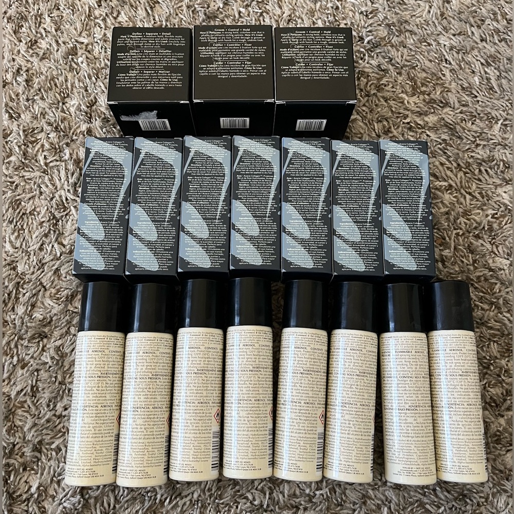 ECRU NEW YORK Haircare Hairspray, BB Cream Hair Masks, & Styling Balms NIB - Picture 2 of 7